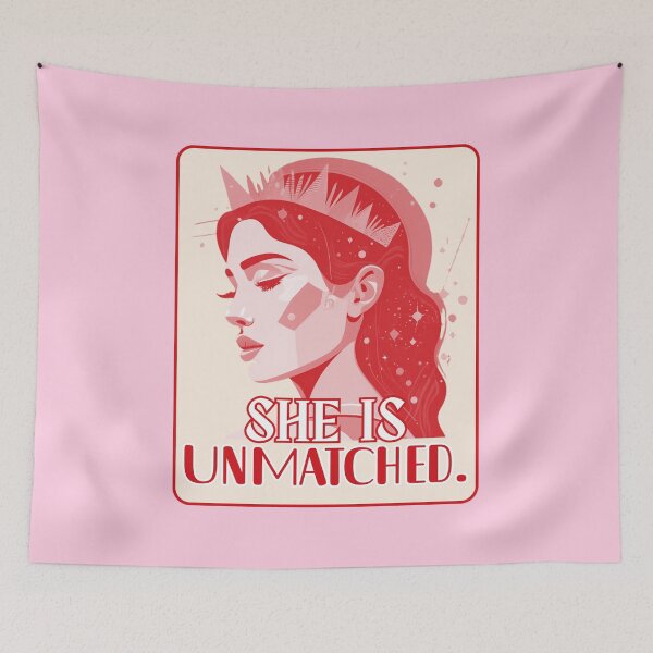 Item preview, She Is Unmatched | Queen Energy Art designed and sold by Magic Love Art Print.