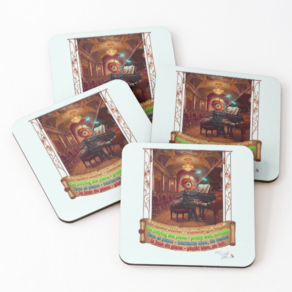 Item preview, Ant MALÚ by HERMIE: Piano Classical Music Pop Art designed and sold by HERMIE-design.