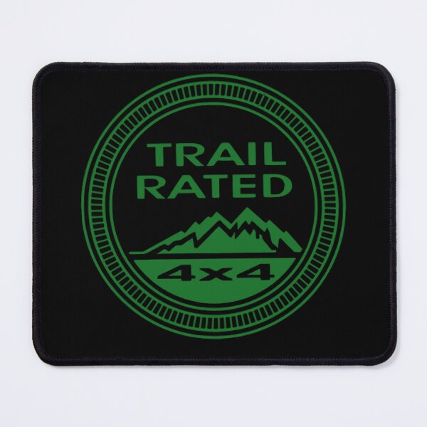 Item preview, Green 4x4 Trail Rated design designed and sold by Mad Apparel.