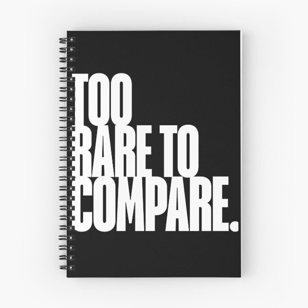 Item preview, Too Rare To Compare Quote, Feminist, Girl Power, Self Worth designed and sold by Magic Love Art Print.