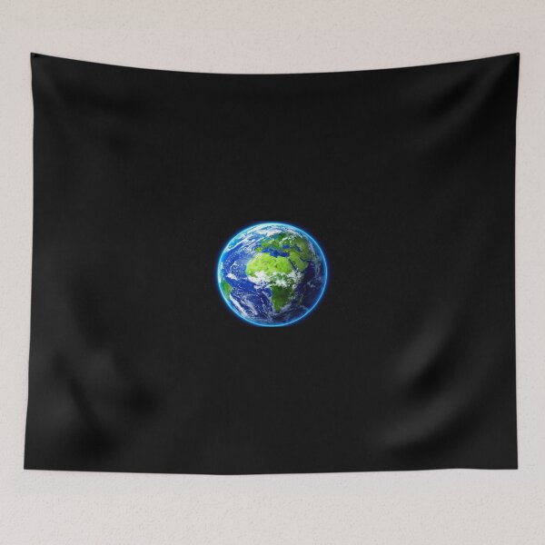 Item preview, Glowing Planet Earth in Deep Outer Space designed and sold by Biswo10.