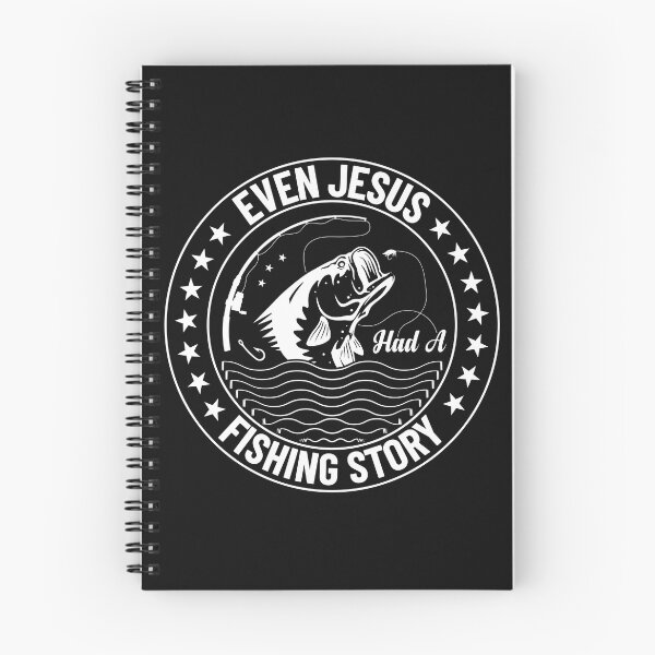 Item preview, Even Jesus Had a Fishing Story – Funny Christian Fishing Design designed and sold by JoyVero.