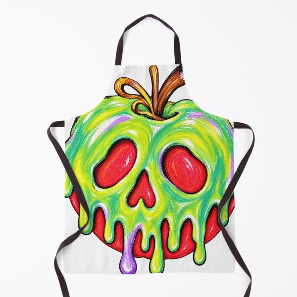 Item preview, Poison Apple Skull Halloween Villain designed and sold by weirdlittlelap.