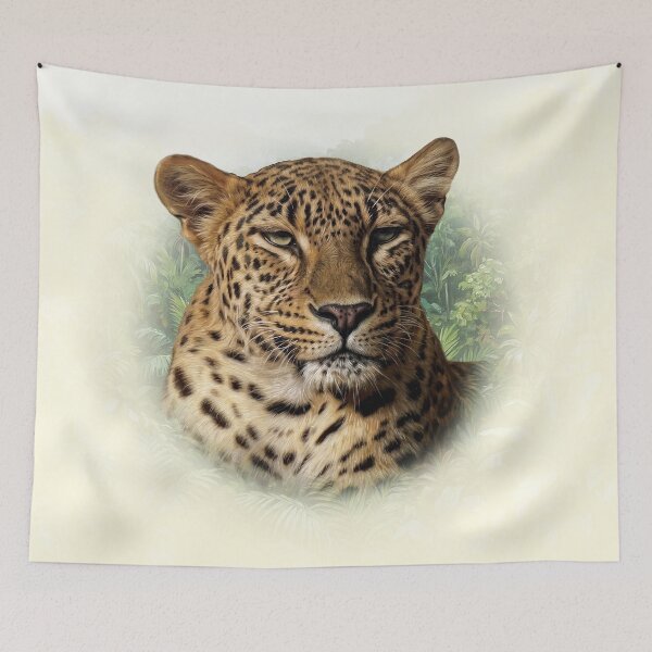 Item preview, Leopard portrait designed and sold by Guardi71.