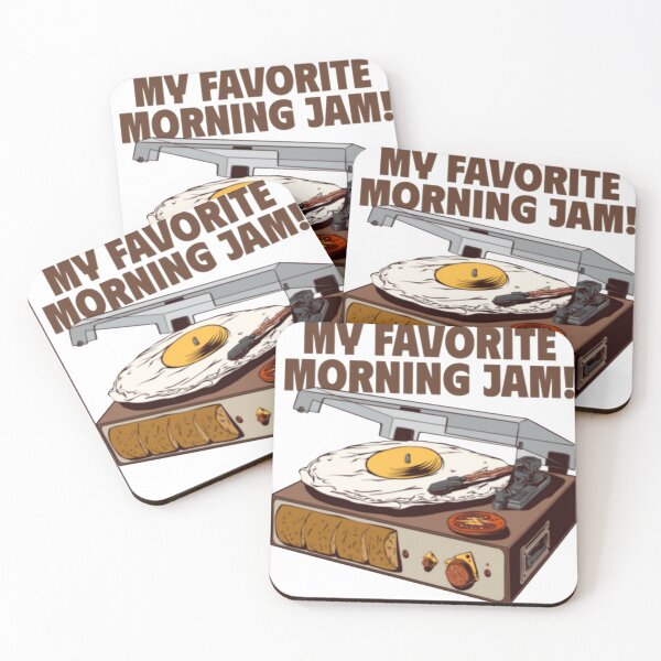 Item preview, My Favorite Morning Jam Vinyl Record Breakfast Player designed and sold by Lixelriotsol.