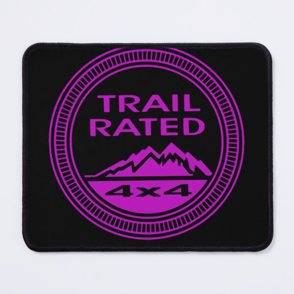 Item preview, Pink 4x4 Trail Rated design designed and sold by Mad Apparel.
