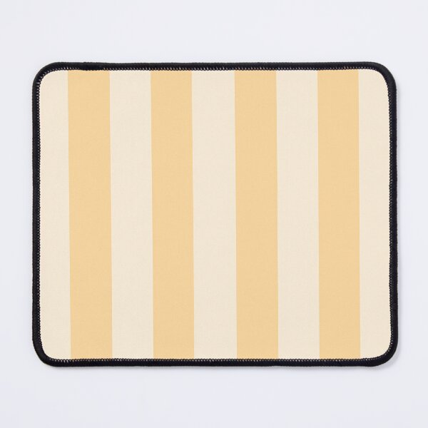 Item preview, cabana stripes in pastel yellow and ivory designed and sold by RishabhArts1.