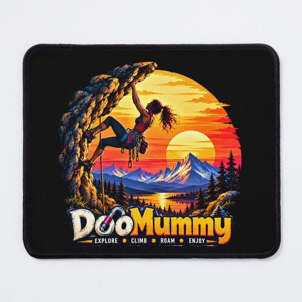 Item preview, DooMummy - Climbing Adventure Outdoors Explore Climber designed and sold by Genius Geek.