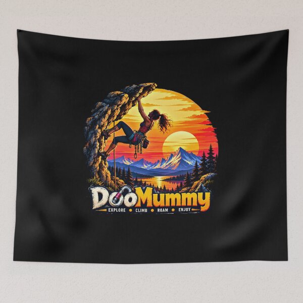 Item preview, DooMummy - Climbing Adventure Outdoors Explore Climber designed and sold by Genius Geek.