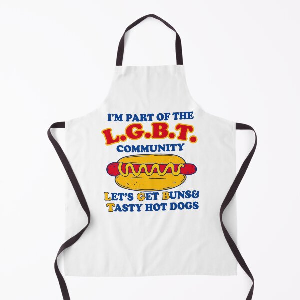 Item preview, LGBTQ Community Hot Dog Pun designed and sold by ArtbySunRaeer.