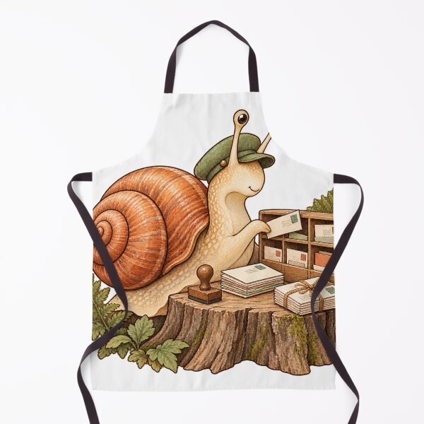 Item preview, Postmarked From the Woods – Snail Mail Illustration designed and sold by Xnuery.
