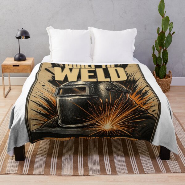 Item preview, Built To Weld Funny Welder Gift Welding Dad designed and sold by ChotipahArt.