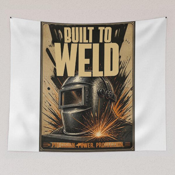 Item preview, Built To Weld Funny Welder Gift Welding Dad designed and sold by ChotipahArt.