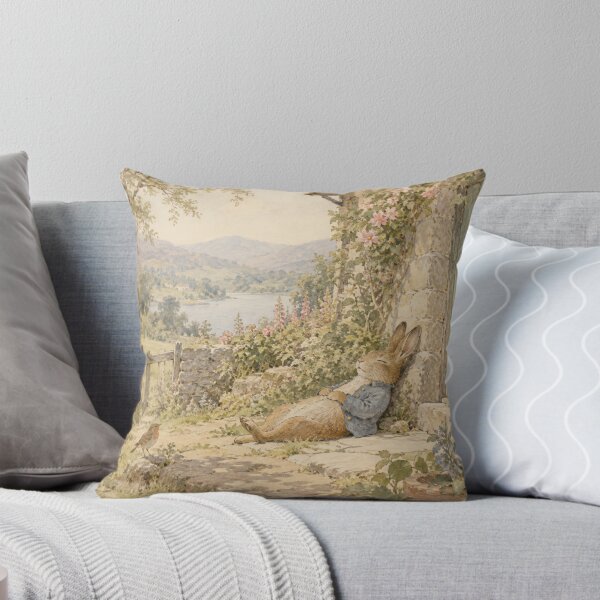 Item preview, Sunbathing Peter Rabbit Vintage Art Print  designed and sold by Blue  Robin.