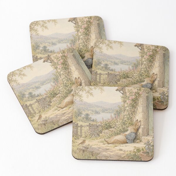 Item preview, Sunbathing Peter Rabbit Vintage Art Print  designed and sold by Blue  Robin.