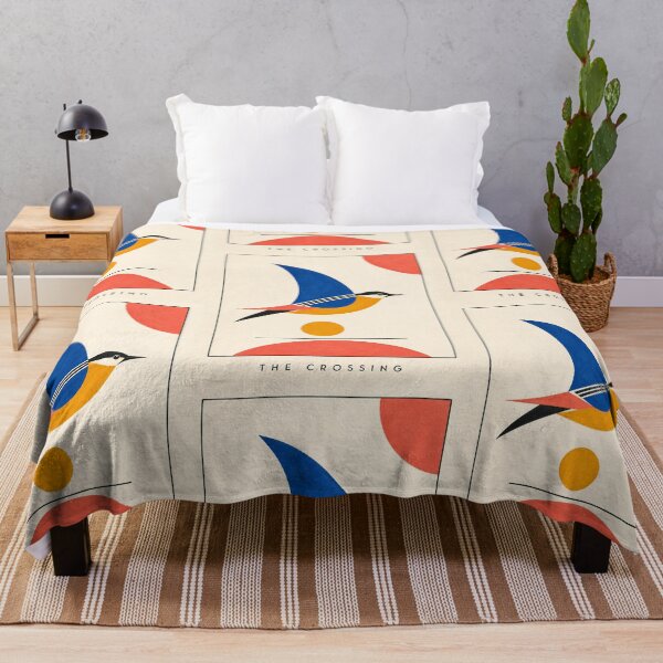 Item preview, The Crossing | Bauhaus Bird Wall Art designed and sold by Filora Atelier | Bird Art.