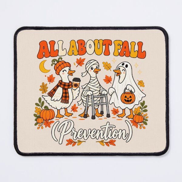 Item preview, All About Fall Prevention, Funny Nurse Goose Halloween, Geriatric Nursing Humor, Cute CNA Caregiver Gift designed and sold by Quiajia.