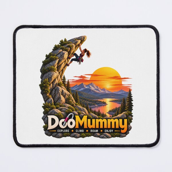 Item preview, DooMummy - Climbing Adventure Outdoors Explore Climber designed and sold by Genius Geek.