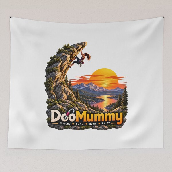 Item preview, DooMummy - Climbing Adventure Outdoors Explore Climber designed and sold by Genius Geek.