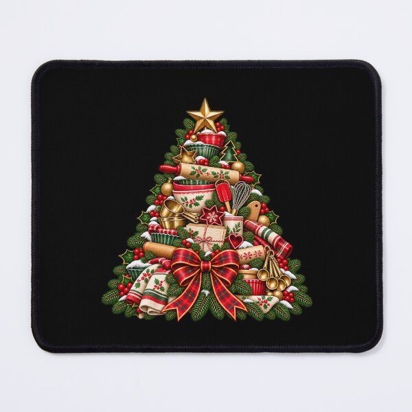 Item preview, Christmas Baking Tree Baker Gift Vintage Holiday Style designed and sold by Corvoria.