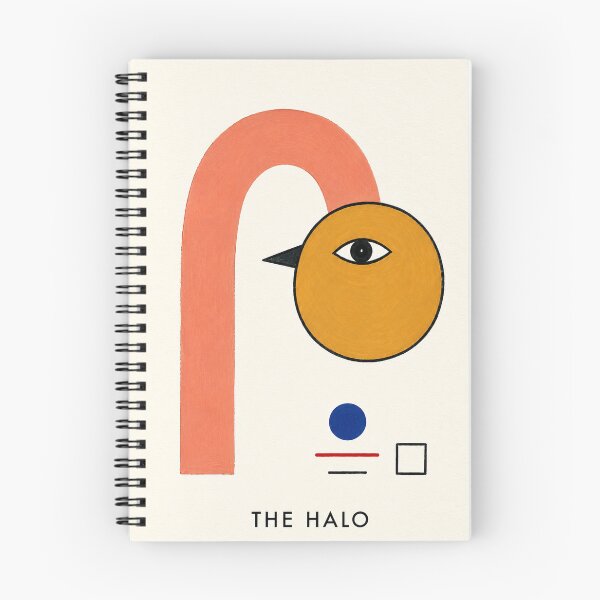 Item preview, The Halo Abstract Bird Art Print | Modern Minimalist Geometric Art designed and sold by Filora Atelier | Bird Art.