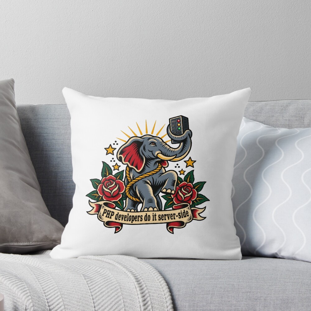 Item preview, Throw Pillow designed and sold by ThreadQuirk.