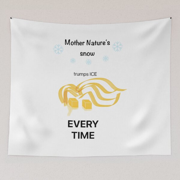 Item preview, Snow trumps ICE designed and sold by MAC Art&Designs.