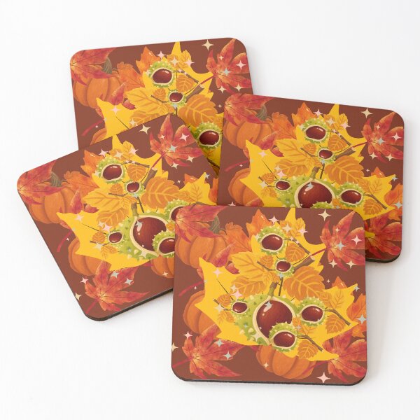 Item preview, Chestnuts, Pumpkins & Fall Leaves designed and sold by Extremeallie.