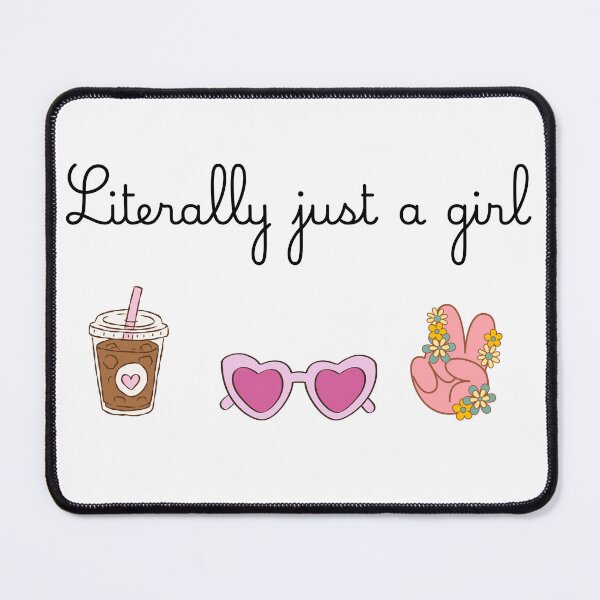 Item preview, Just a Girl designed and sold by cjchaoscreates.