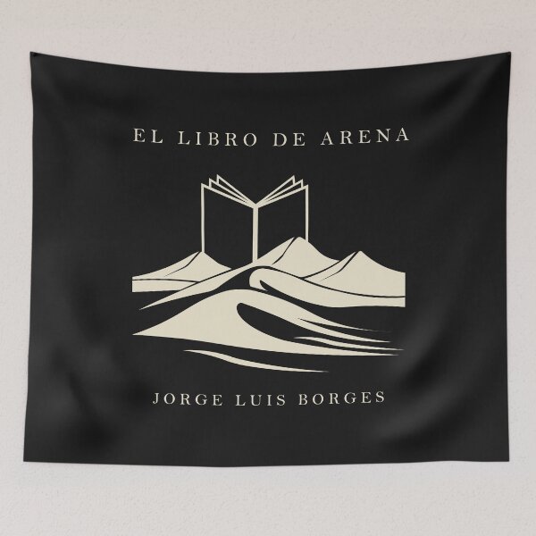 Item preview, Jorge Luis Borges The Book of Sand T-Shirt – Minimalist Literature & Labyrinth Shirt designed and sold by FULLER FACTORY.