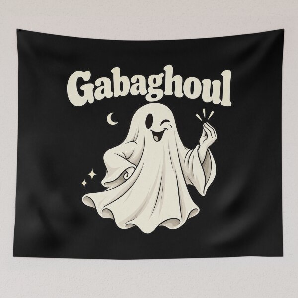 Item preview, Gabaghoul Funny Italian Ghost Halloween, Gabagool Pun, Spooky Italian Food Humor, Cute Retro Ghoul designed and sold by Quiajia.