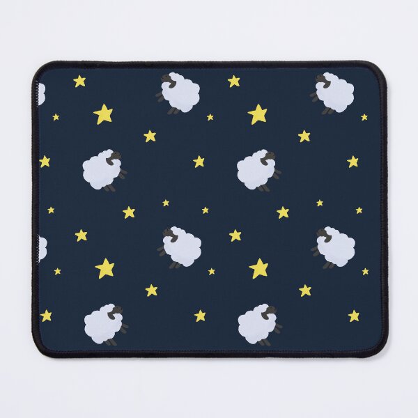 Item preview, Sleeping sheep and stars designed and sold by GraceKimPainter.