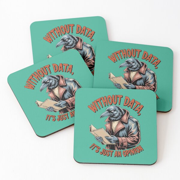 Item preview, Without Data It's Just an Opinion – Critical Thinking designed and sold by Endless7Art.