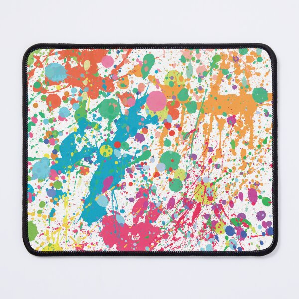 Item preview, Vibrant Abstract Rainbow Paint Splashes designed and sold by tryandplay.