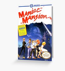 Maniac Mansion Greeting Card