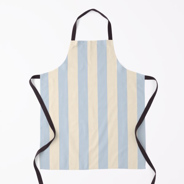 Item preview, cabana stripes in pastel blue and ivory designed and sold by RishabhArts1.