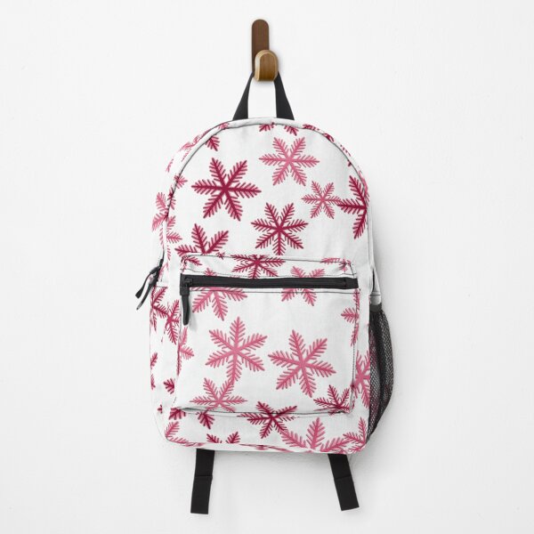 Item preview, Pink and Ruby Red Snowflakes designed and sold by Mia's Menagerie.