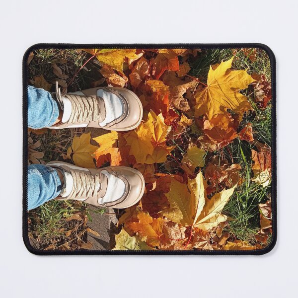 Item preview, Golden Autumn Steps: Walking on Sunlit Leaves designed and sold by Mandarynkashop.