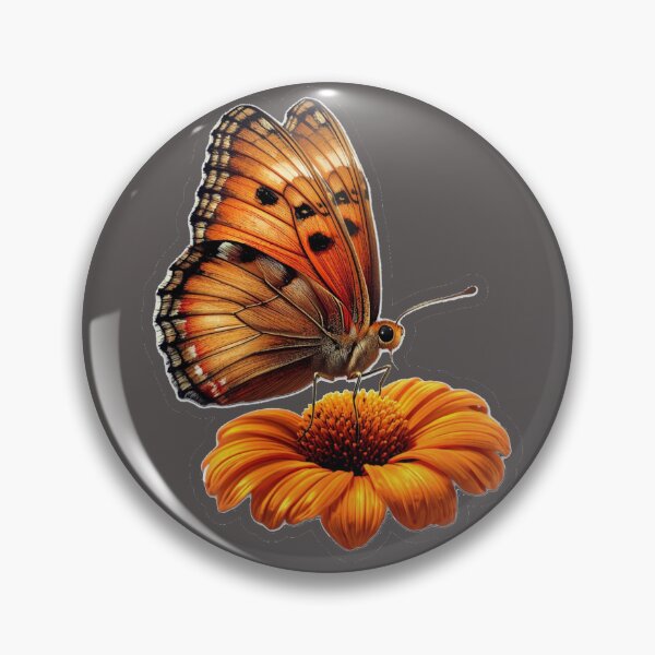 Item preview, Butterfly on Flower designed and sold by MargaretPolanco.