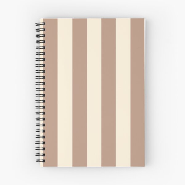 Item preview, cabana stripes in pastel brown and ivory designed and sold by RishabhArts1.