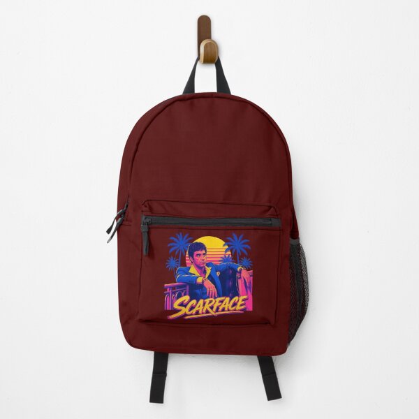 Item preview, Miami Kingpin Retro Synthwave Sunset Palm designed and sold by lucastakennedy.