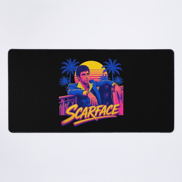 Item preview, Miami Kingpin Retro Synthwave Sunset Palm designed and sold by lucastakennedy.