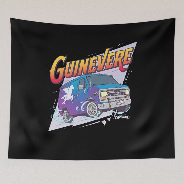 Item preview, Purple Adventure Van with Pegasus Mural designed and sold by NoirLuxeStudio.