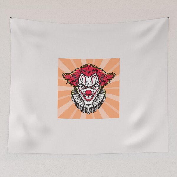 Item preview, Spooky Clown Face designed and sold by FanFest.