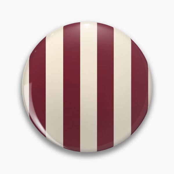 Item preview, cabana stripes in dark maroon and ivory designed and sold by RishabhArts1.