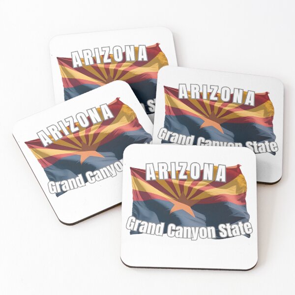 Item preview, Arizona Grand Canyon State Flag Southwestern Travel Souvenir designed and sold by RVJdesigns.