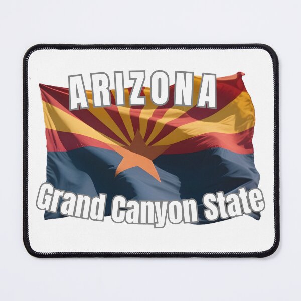 Item preview, Arizona Grand Canyon State Flag Southwestern Travel Souvenir designed and sold by RVJdesigns.