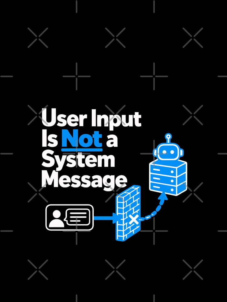 Thumbnail 5 of 5, iPhone Case, User Input Is Not a System Message Cybersecurity Design designed and sold by ThreadQuirk.