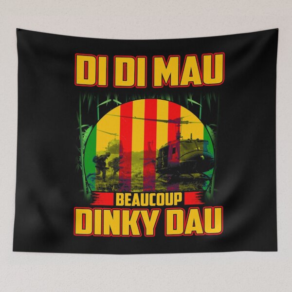 Item preview, Di Di Mau Beaucoup Dinky Dau Vietnam Veteran designed and sold by sferterkatence.