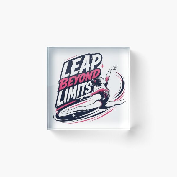Item preview, Leap Beyond Limits. rhythmic gymnastics designed and sold by FlipGymnastics.